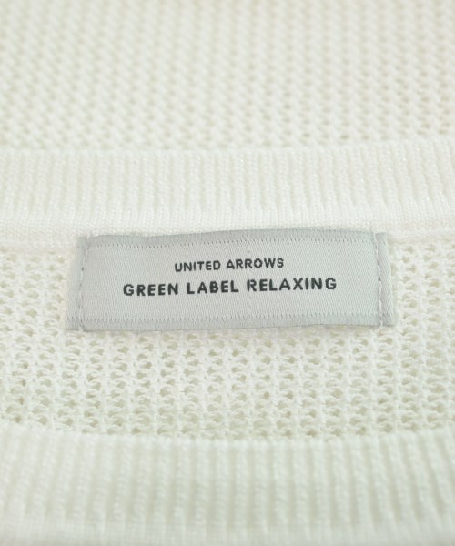 green label relaxing（グリーンレーベルリラクシング）ニット・セーター 白 サイズ:-(XL位) レディース/2200607835021