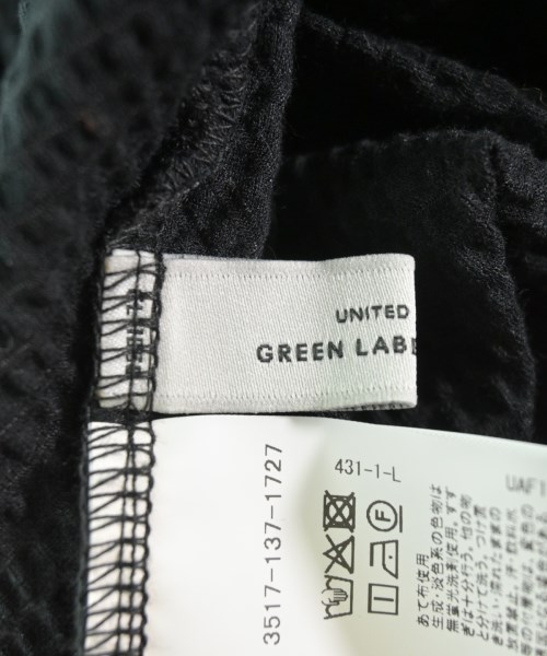 green label relaxing（グリーンレーベルリラクシング）ブラウス 黒 サイズ:-(L位) レディース/2200613569057