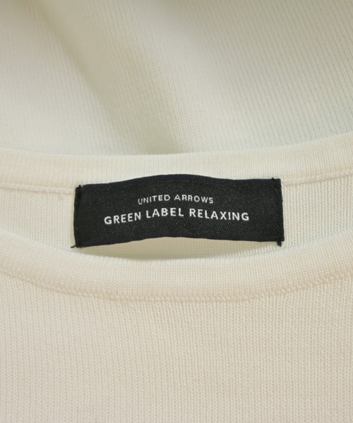 green label relaxing（グリーンレーベルリラクシング）ニット・セーター 白 サイズ:F レディース/2200603492150