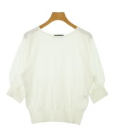 green label relaxing（グリーンレーベルリラクシング）ニット・セーター 白 サイズ:F レディース/2200603492150