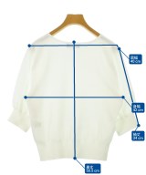 green label relaxing（グリーンレーベルリラクシング）ニット・セーター 白 サイズ:F レディース/2200603492150