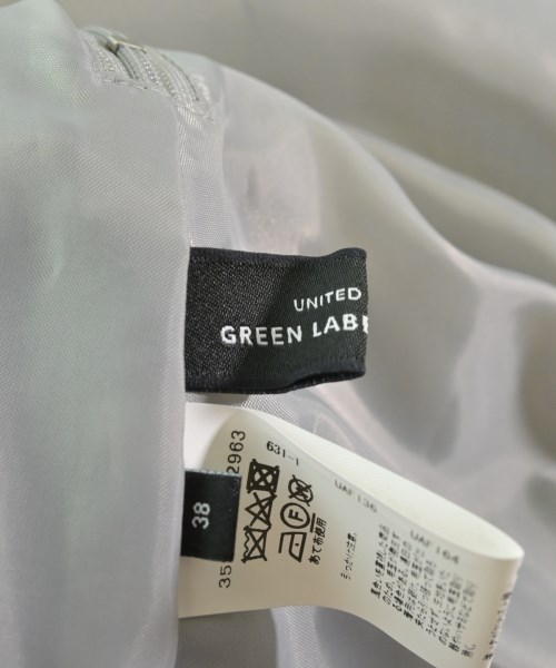 green label relaxing（グリーンレーベルリラクシング）ひざ丈スカート グレー サイズ:38(M位) レディース/2200612017122