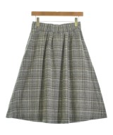 green label relaxing（グリーンレーベルリラクシング）ひざ丈スカート グレー サイズ:38(M位) レディース/2200612017122