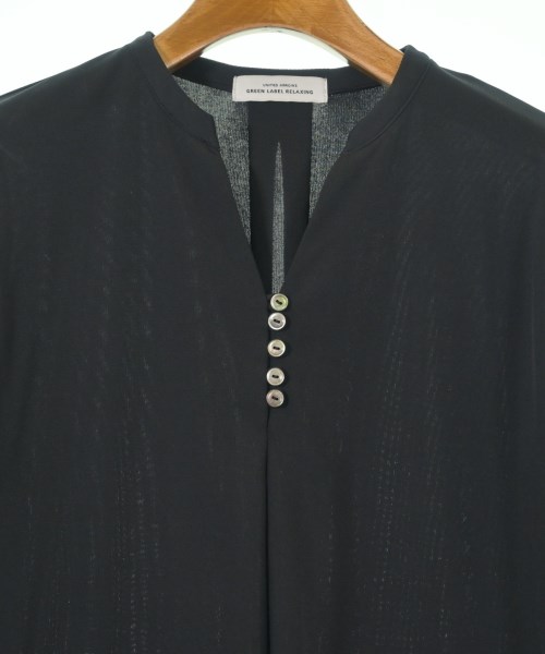 green label relaxing（グリーンレーベルリラクシング）ブラウス 黒 サイズ:F レディース/2200613953047