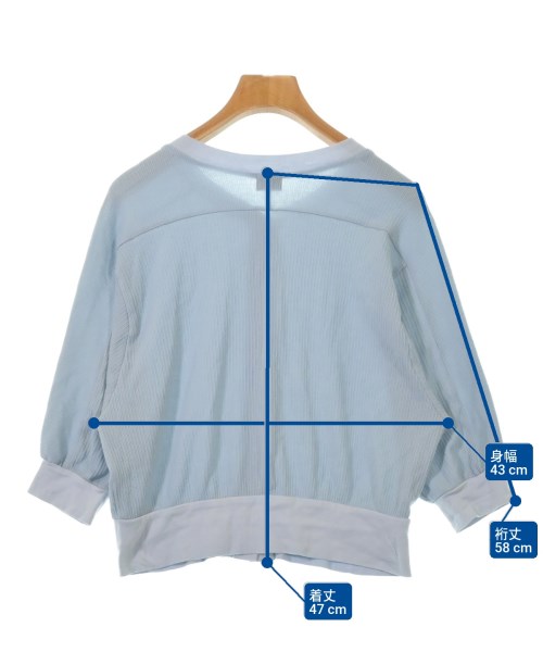 green label relaxing（グリーンレーベルリラクシング）カーディガン 青 サイズ:F レディース/2200618440016