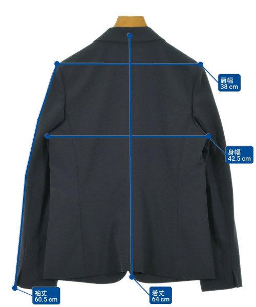 green label relaxing（グリーンレーベルリラクシング）テーラードジャケット 紺 サイズ:40(M位) レディース/2200611536082