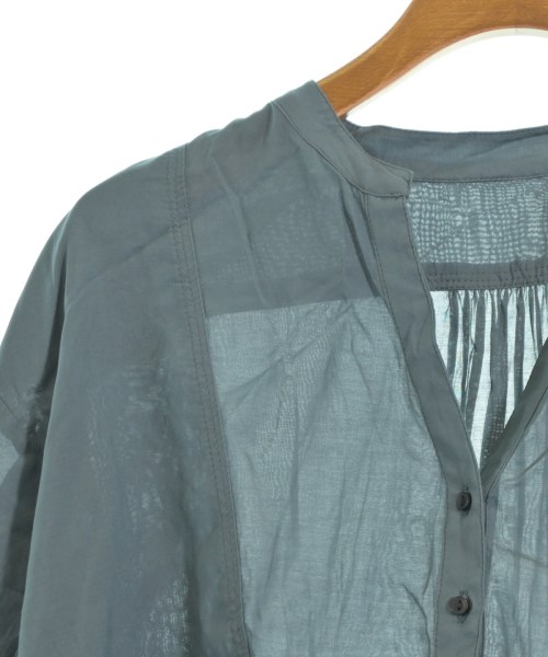 green label relaxing（グリーンレーベルリラクシング）ブラウス グレー サイズ:F レディース/2200611536518