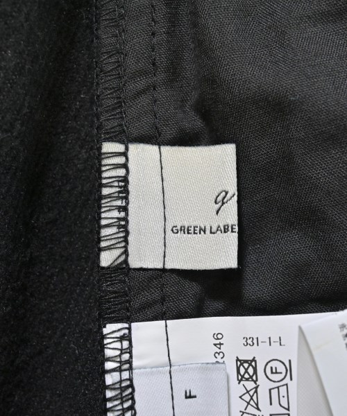 green label relaxing（グリーンレーベルリラクシング）ロング・マキシ丈スカート 黒 サイズ:F レディース/2200612819016