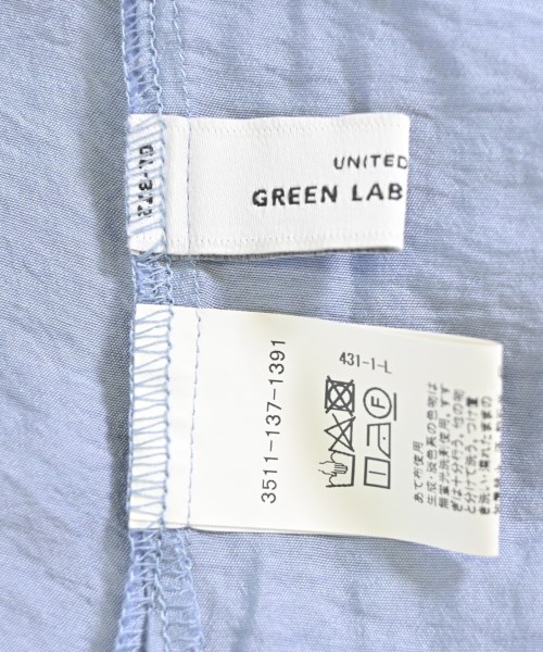 green label relaxing（グリーンレーベルリラクシング）ブラウス 青 サイズ:F レディース/2200613622028