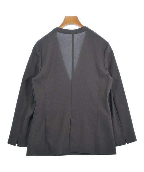 green label relaxing（グリーンレーベルリラクシング）ノーカラージャケット グレー サイズ:40(M位) レディース/2200605058149