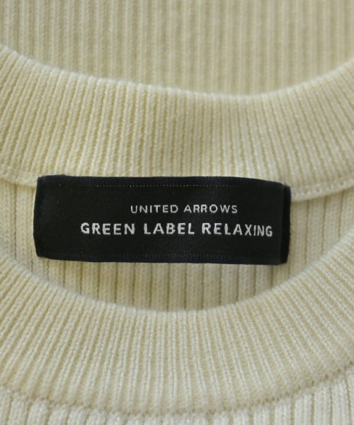 green label relaxing（グリーンレーベルリラクシング）ニット・セーター 白 サイズ:-(XS位) レディース/2200609560051