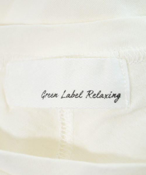 green label relaxing（グリーンレーベルリラクシング）Tシャツ・カットソー 白 サイズ:F レディース/2200610778117