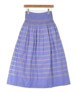 green label relaxing（グリーンレーベルリラクシング）ロング・マキシ丈スカート 紫 サイズ:F レディース/2200611283047