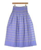 green label relaxing（グリーンレーベルリラクシング）ロング・マキシ丈スカート 紫 サイズ:F レディース/2200611283047