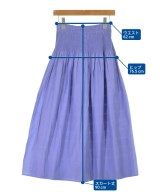 green label relaxing（グリーンレーベルリラクシング）ロング・マキシ丈スカート 紫 サイズ:F レディース/2200611283047