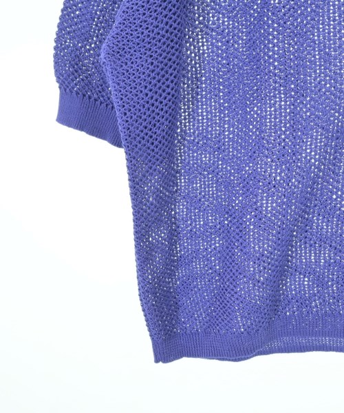 green label relaxing（グリーンレーベルリラクシング）ニット・セーター 紫 サイズ:F レディース/2200616855089