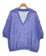 green label relaxing（グリーンレーベルリラクシング）ニット・セーター 紫 サイズ:F レディース/2200616855089