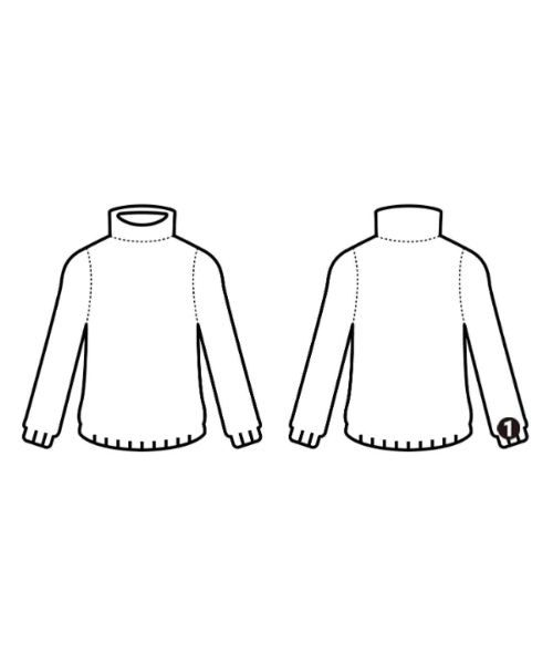 green label relaxing（グリーンレーベルリラクシング）ニット・セーター 青 サイズ:F レディース/2200619218010