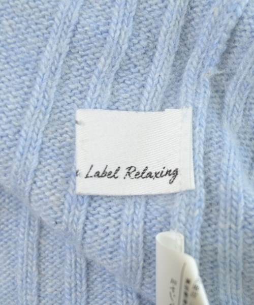 green label relaxing（グリーンレーベルリラクシング）ニット・セーター 青 サイズ:F レディース/2200619218010