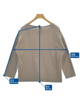 green label relaxing（グリーンレーベルリラクシング）Tシャツ・カットソー グレー サイズ:F レディース/2200619477097