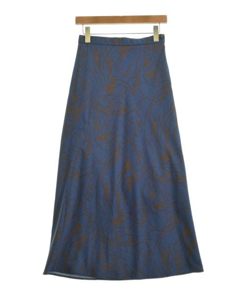 green label relaxing（グリーンレーベルリラクシング）ロング・マキシ丈スカート 紺 サイズ:-(M位) レディース/2200619477189