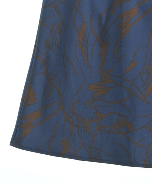 green label relaxing（グリーンレーベルリラクシング）ロング・マキシ丈スカート 紺 サイズ:-(M位) レディース/2200619477189