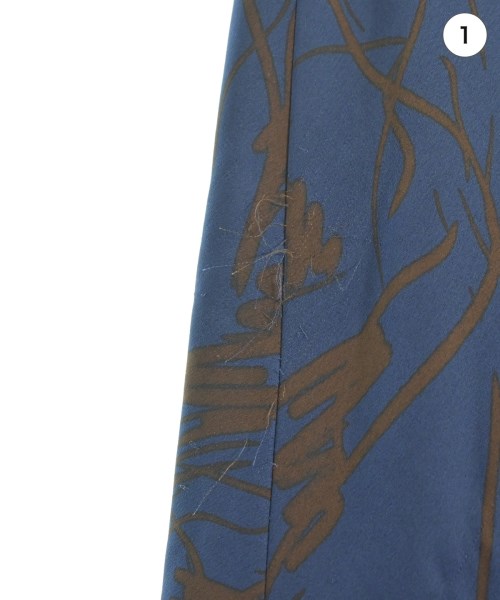 green label relaxing（グリーンレーベルリラクシング）ロング・マキシ丈スカート 紺 サイズ:-(M位) レディース/2200619477189