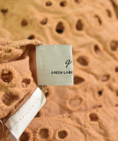 green label relaxing（グリーンレーベルリラクシング）ブラウス オレンジ サイズ:F レディース/2200609537046