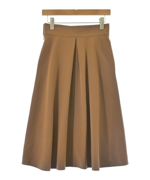 green label relaxing（グリーンレーベルリラクシング）ロング・マキシ丈スカート 茶 サイズ:36(S位) レディース/2200614368048