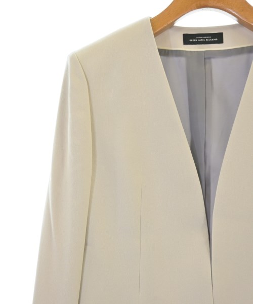 green label relaxing（グリーンレーベルリラクシング）ノーカラージャケット グレー サイズ:40(M位) レディース/2200617032137