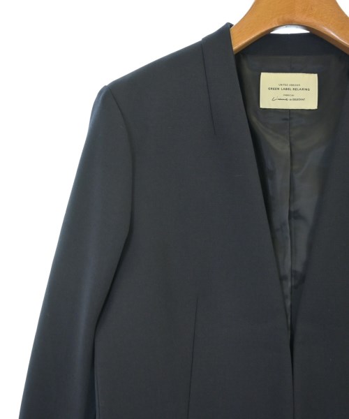 green label relaxing（グリーンレーベルリラクシング）ノーカラージャケット 紺 サイズ:40(M位) レディース/2200617032151