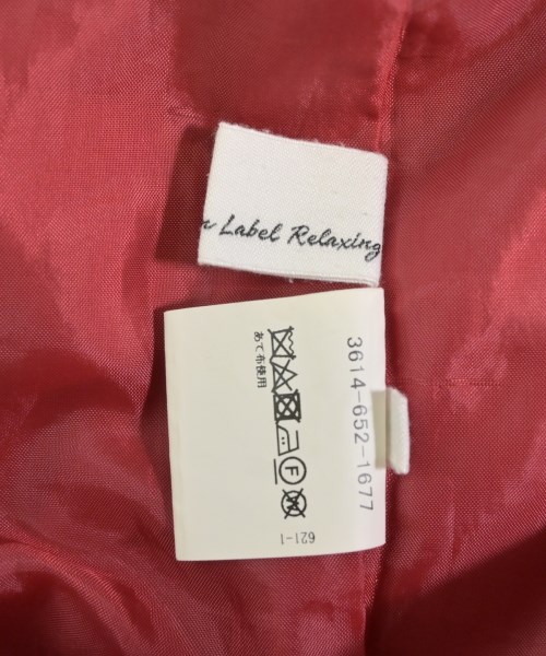 green label relaxing（グリーンレーベルリラクシング）スラックス 赤 サイズ:38(M位) レディース/2200619865054