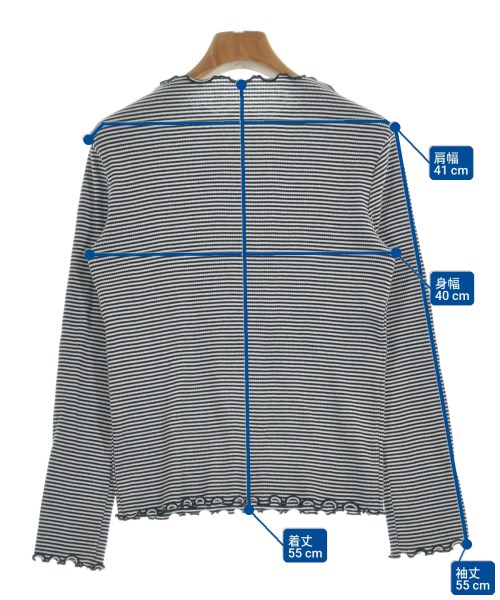 green label relaxing（グリーンレーベルリラクシング）Tシャツ・カットソー 黒 サイズ:F レディース/2200611865106