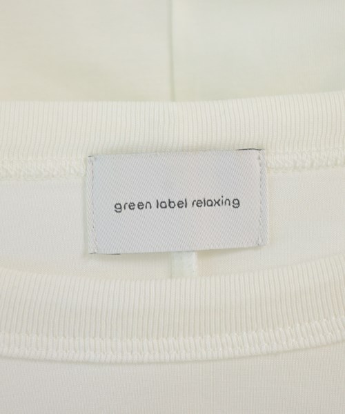 green label relaxing（グリーンレーベルリラクシング）Tシャツ・カットソー 白 サイズ:F レディース/2200611865175