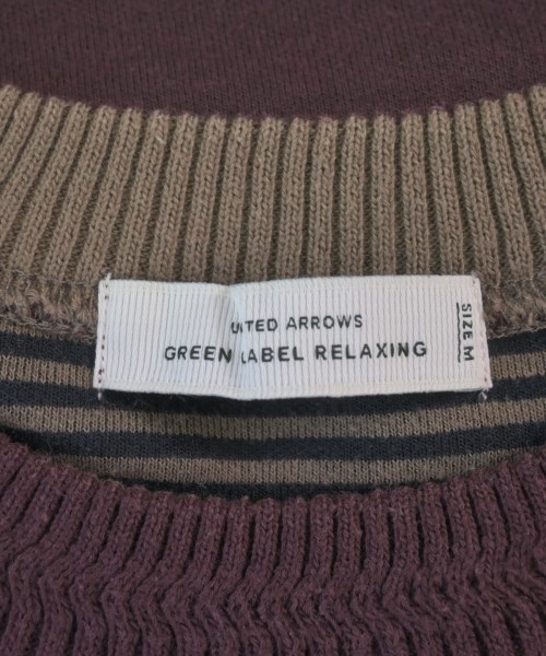 green label relaxing（グリーンレーベルリラクシング）Tシャツ・カットソー 紫 サイズ:M レディース/2200613991124