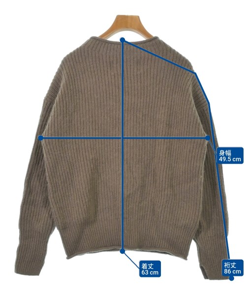 green label relaxing（グリーンレーベルリラクシング）ニット・セーター 茶 サイズ:-(M位) レディース/2200619502041