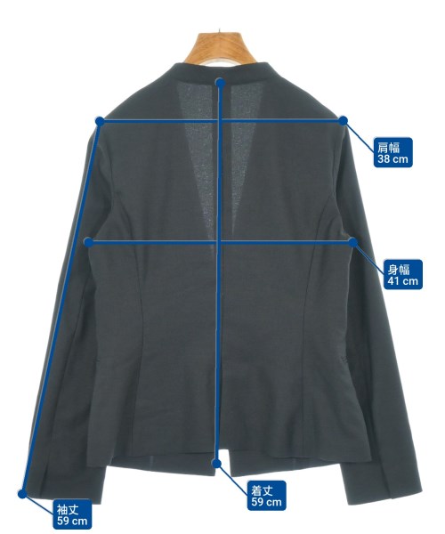 green label relaxing（グリーンレーベルリラクシング）カジュアルジャケット グレー サイズ:40(M位) レディース/2200620100168