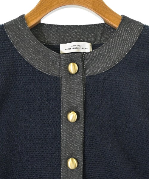 green label relaxing（グリーンレーベルリラクシング）ノーカラージャケット 紺 サイズ:-(M位) レディース/2200610397028