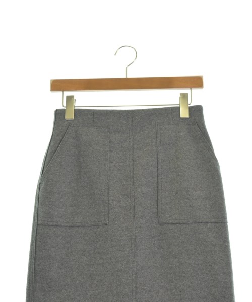 green label relaxing（グリーンレーベルリラクシング）ロング・マキシ丈スカート グレー サイズ:38(M位) レディース/2200611013132