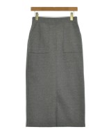 green label relaxing（グリーンレーベルリラクシング）ロング・マキシ丈スカート グレー サイズ:38(M位) レディース/2200611013132