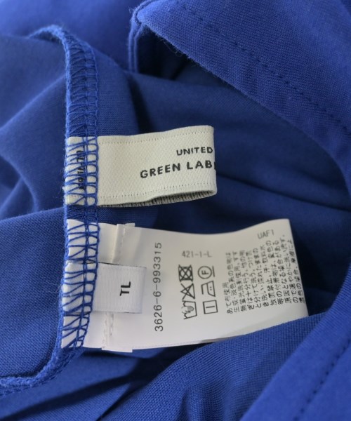 green label relaxing（グリーンレーベルリラクシング）ワンピース 青 サイズ:TL(L位) レディース/2200615697031