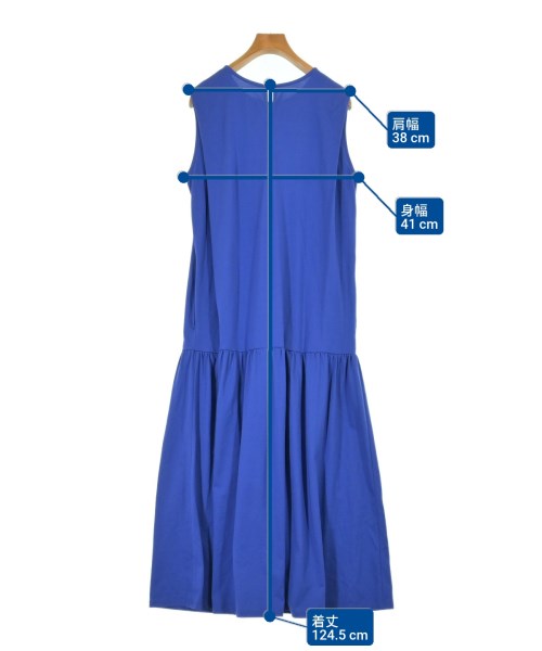 green label relaxing（グリーンレーベルリラクシング）ワンピース 青 サイズ:TL(L位) レディース/2200615697031