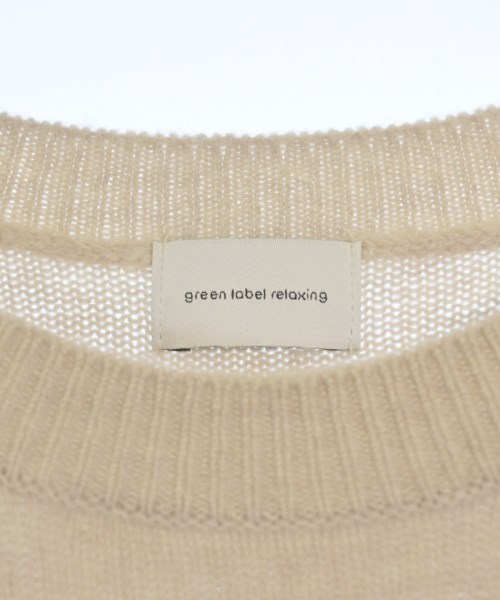 green label relaxing（グリーンレーベルリラクシング）ワンピース ベージュ サイズ:-(S位) レディース/2200610445071