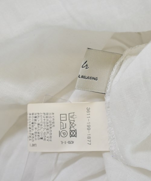 green label relaxing（グリーンレーベルリラクシング）ブラウス 白 サイズ:F レディース/2200610445163