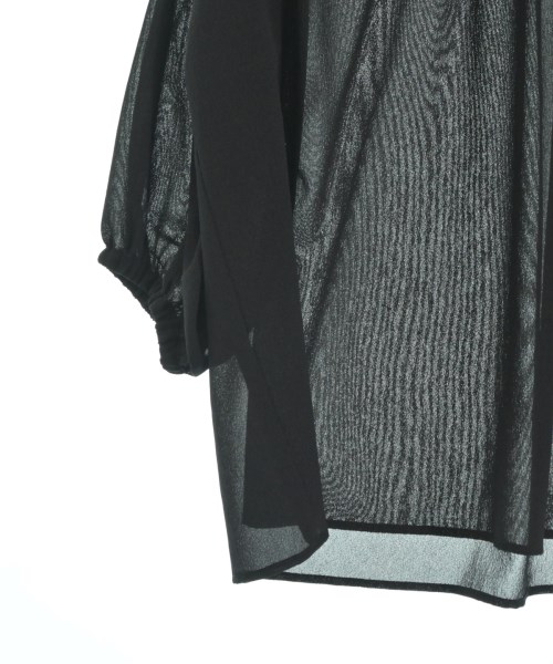 green label relaxing（グリーンレーベルリラクシング）ブラウス 黒 サイズ:F レディース/2200613565028