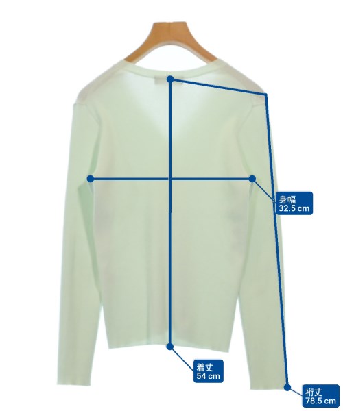 green label relaxing（グリーンレーベルリラクシング）カーディガン 緑 サイズ:-(M位) レディース/2200616642023