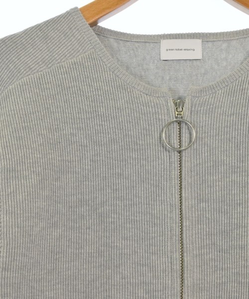 green label relaxing（グリーンレーベルリラクシング）カーディガン グレー サイズ:-(XL位) レディース/2200616642030