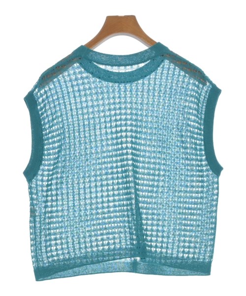 green label relaxing（グリーンレーベルリラクシング）ベスト 青 サイズ:-(M位) レディース/2200610395086