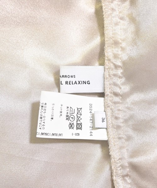 green label relaxing（グリーンレーベルリラクシング）ひざ丈スカート ベージュ サイズ:36(S位) レディース/2200611069016