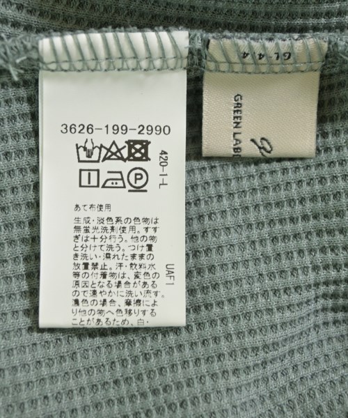 green label relaxing（グリーンレーベルリラクシング）ワンピース カーキ サイズ:-(S位) レディース/2200613987028